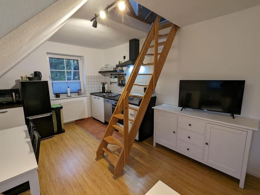 Die Kleine Klecks Am Jasmunder Bodden Apartment Bergen Auf Rugen Bagian luar foto